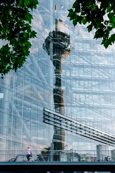 Glasgebäude in Düsseldorf
