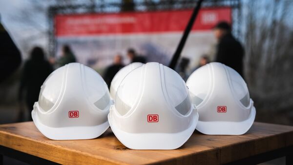 Sicherheitshelme Baustelle